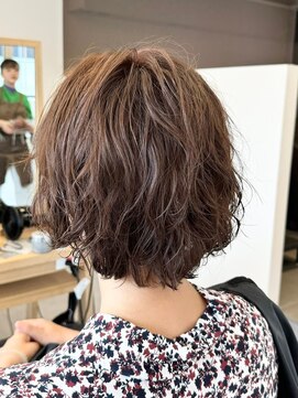 クラップス オル 金沢八景(CLAPS Ore) ダブルカラーミルクティーベージュカラーケアブリーチ韓国ボブ