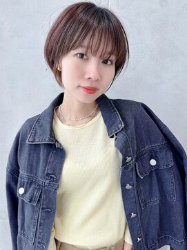 セイドット オモテサンドウ(Say. omotesando) say.原田美千留　丸みショート　くびれショート　ショートボブ