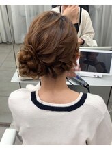 ピークヘア(PEAK HAIR) ヘアメ ☆ ヘアセットサイドアップスタイル