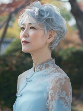 アルトリスト(Altruist Aging×HAIR&SPA) ☆イメチェンピンクベージュアンブレラカラー前髪クールショート