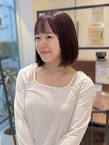 バサ 江古田店(BASSA)&nbsp;【Inumaru】ブリーチなしピンクブラウン 6/17