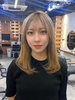 イオエ 梅田(ioe) ダブルカラー/大人ボブ/黒髪スタイル/髪質改善/縮毛矯正