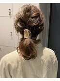 まとめ髪　ヘアセット
