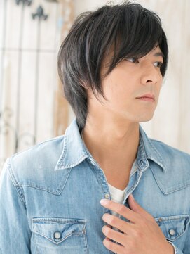 モッズヘア メン 上尾東口店(mod's hair men) 束感イケオジ斜めバングメンズカットX上尾