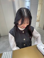 マッシュ 天王寺あべの(MASHU)&nbsp;ラベンダーグレージュ×シースルーバング