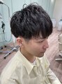 モリオフロムロンドン 大宮店(morio from London) 癖毛を活かしてパーマ風スタイル