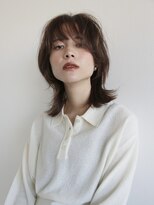 エヌ トーキョー(enu TOKYO) くびれ　マッシュヘア　ウルフレイヤー