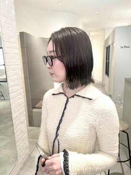 マッシュ 天王寺あべの(MASHU) 艶髪切りっぱなしボブ