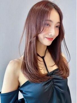 ロンド アンブル 四条烏丸(Lond ambre) ストレートレイヤー似合わせカットフェミニンロング5320