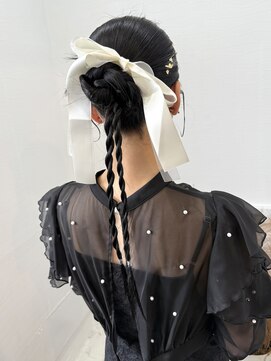 ナジック(749) カチモリ×ヘアアレンジ