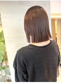 切りっぱなしボブ
