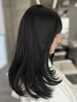 アイシー 表参道(ICY)&nbsp;上品透明感暗髪カラー/韓国ヘア