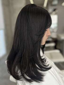 アイシー 表参道(ICY) 上品透明感暗髪カラー/韓国ヘア