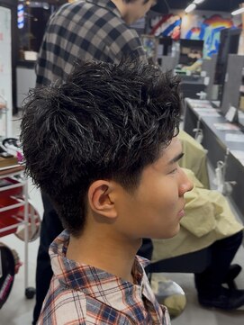 カーニー 錦糸町(kearny) スパイキーショート/ピンパーマ/メンズショート