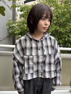 ツイギー 宮西店(TWiGGY) レイヤーボブ×ココアブラウンカラー