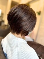 ディーディーフォルム(DD form)&nbsp;プレミアムグレーカラーで作る前下がりボブ