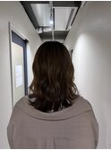 巻き髪ミディアム