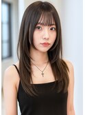 人気NO1☆ワンホンレイヤーストレート