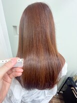 ムクヘアー(muk hair)&nbsp;髪質改善カラー×トレンドオレンジ