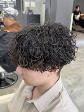 エデアンホンテン メンズサロン(EDEAN 本店 （旧：EDEAN 上通）) シャドウパーマ 波巻きパーマ 熊本メンズパーマ