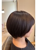 丸みショートボブ