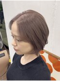 ［1ブリーチ］透明感抜群のミルクティグレージュ！