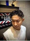スパイラルパーマ