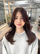 リベルテ(Liberte)&nbsp;《Liberte》くびれコテ巻き／チェリーレッド