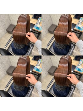  #髪質改善#縮毛矯正#美髪矯正#レイヤーカット#白髪ぼかし