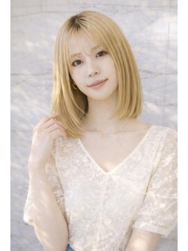 オーロ 緑地公園店(ORO) 20代30代40代髪質改善ブリーチカラー似合わせボブ