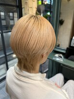 モナン(monan) ハイトーンカラーブロンドベージュミルクティーベージュ