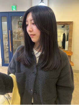 シオン 天神大名(sion) ぷっつりロングスタイル