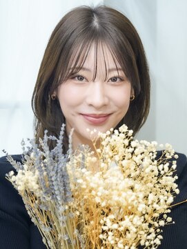 フェイス 港南台店(FACE。) 小顔カット/顔まわりカット/ミディアムレイヤー/似合わせカット