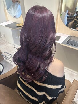 ロア(LORE) パープル/ブリーチ/バーガンディー/ダブルカラー/イルミナカラー