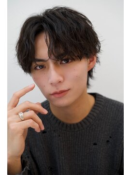 men's salon es. 新宿 メンズカット/メンズパーマ/メンズヘア【メンズサロン エス】 ニュアンスパーマ/波巻きツイストスパイラル[新宿/メンズ/men's]