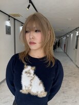 ヴィア 京都烏丸(Via)&nbsp;ハッシュカットベージュ