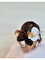 ラヴィアン(La vien)&nbsp;成人式ヘアー　カチモリ