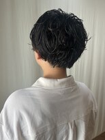 ココカラヘアー ニコ(cococara hair nico)&nbsp;ショートボブパーマ/無造作パーマ/前髪あり