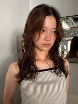 パーク(PAAQ) ベージュカラーデジタルパーマ藤沢パーマスタイル