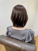 サフィール(Saphir)&nbsp;Saphir☆ふんわりボブ♪アッシュベージュ♪ナチュラルヘア