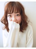 頑張りすぎないナチュラル抜け感ウェーブ☆