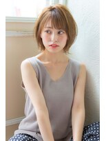 アンアミ オモテサンドウ(Un ami omotesando)&nbsp;【Un ami】 大人・無造作カール/丸みショート 　松井幸裕