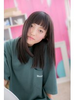 ミック 日暮里店(miq)&nbsp;黒髪が新鮮！甘モード★ストレートb