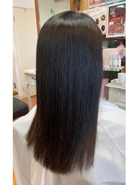 美容室フランヴェール 髪質改善ストレート
