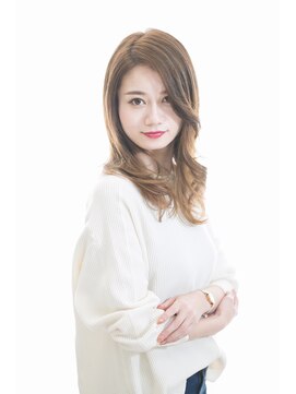 ヘアーアンドライフ ガーデン(HAIR&LIFE Garden) ブラウンバレイヤージュ×ゆるパーマ