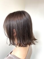 ミラバイグリーン(Mira by green)&nbsp;【担当SEKI】　切りっぱなし×ショコラブラウン