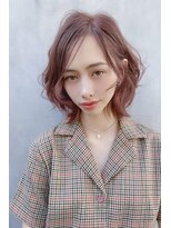 クーエフー(coo et fuu)&nbsp;ココアブラウンの外ハネレイヤーボブ♪大人かわいい♪藤沢3