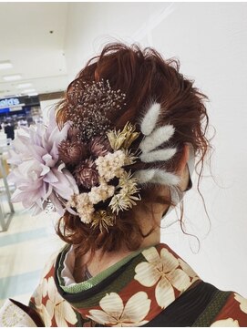 ディディ イック(didi ic) 着物・ドライフラワーアレンジ