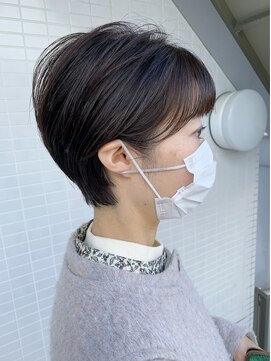 オーシャン(Ocean) [OCEAN Hair&Life藤原純] 耳掛けショート×オーガニックカラー☆