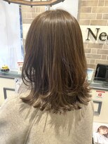 ネオリーブエム(Neolive em;)&nbsp;ワンカールレイヤー×ベージュ